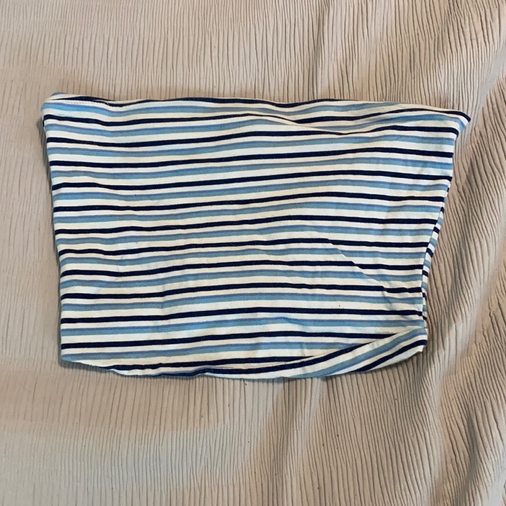 Strapless shirt
